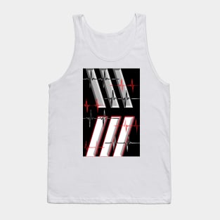 Piano Heartbeart Tank Top